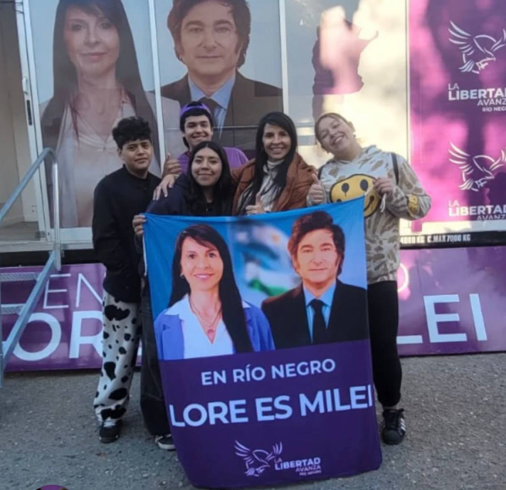 En Río Negro, Lorena Villaverde es Javier Milei:  “Este 26 de octubre, La Libertad Avanza o Argentina&nbsp;retrocede”