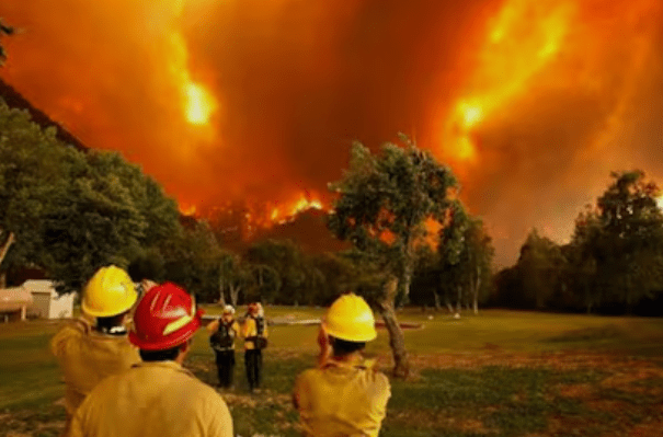 Incendio forestal en Chubut: evacúan vecinos y turistas en Puerto&nbsp;Patriada