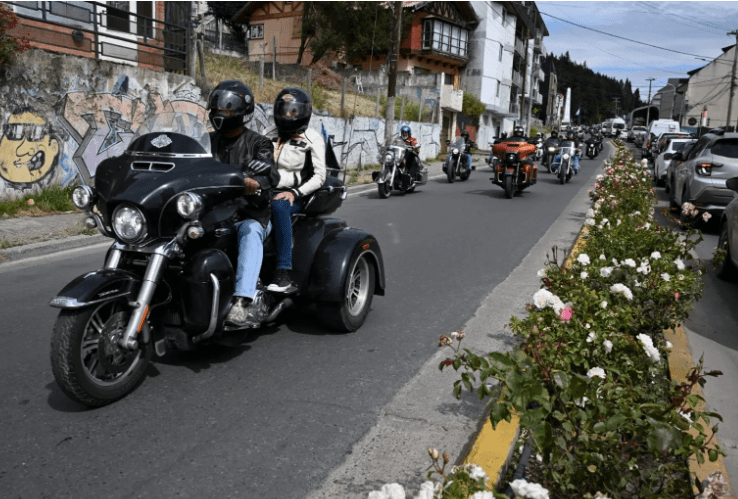 Motoqueros de cinco países participarán del encuentro de Harley-Davidson más grande de Argentina en Bariloche