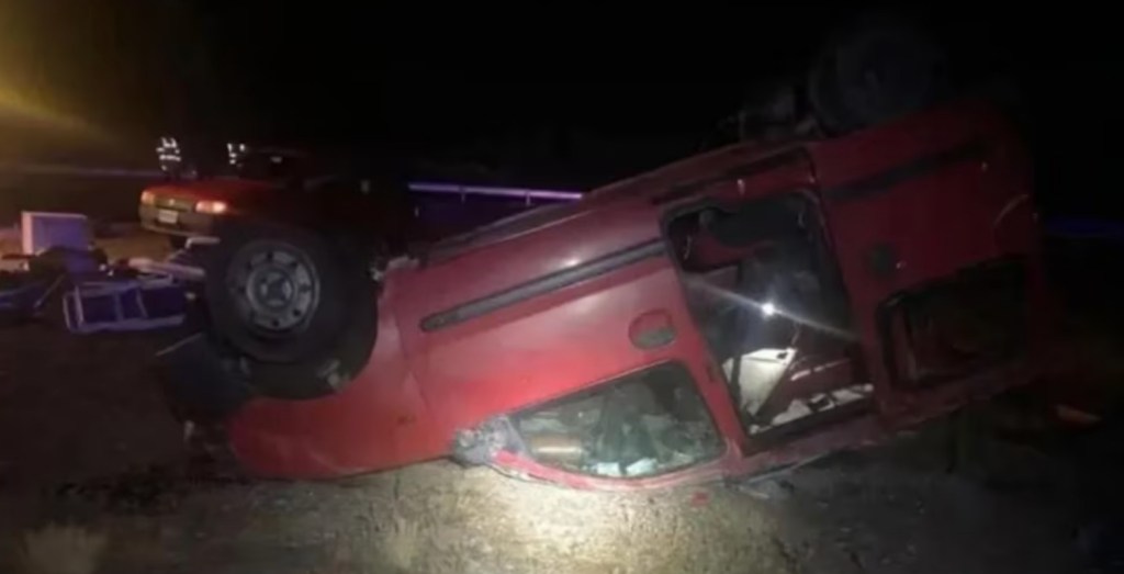 Un vuelco trágico en una ruta de Río Negro terminó con la vida de dos integrantes de una&nbsp;familia