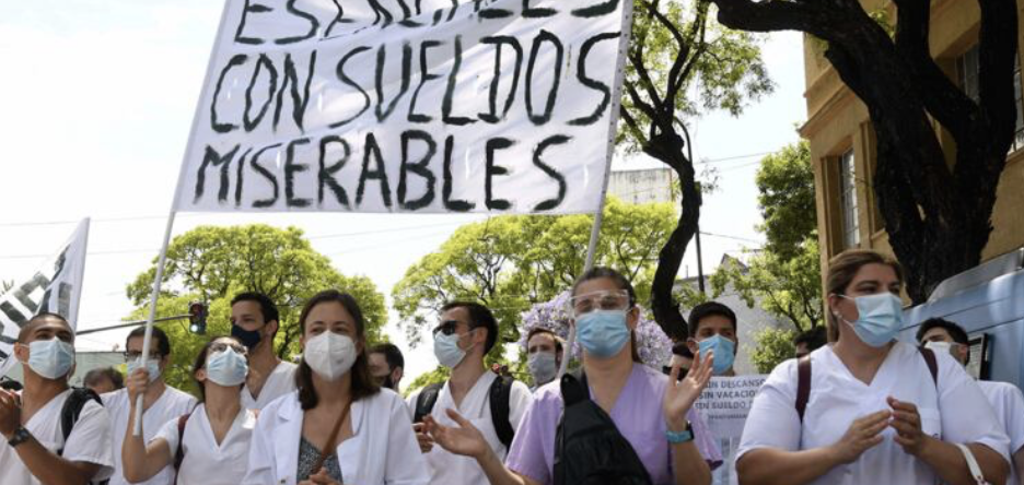 Empleados de sanidad reclaman mejores condiciones laborales al Gobierno de Melella